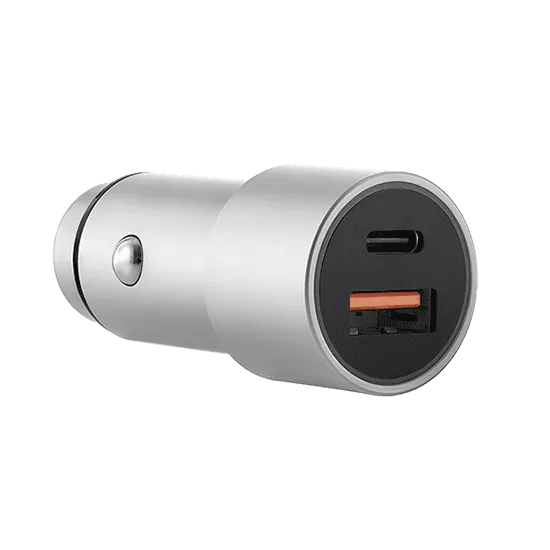 Автомобильное зарядное устройство uBear Ride USB-A + USB-C, PD, 20Вт