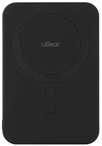 Внешний аккумулятор uBear Slide MagSafe 5000mAh, черный