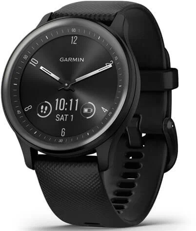 Умные часы Garmin Vivomove Sport, черный (010-02566-00)